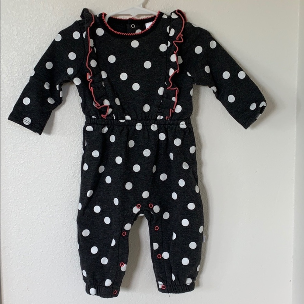 Just born polka dot jumpsuit